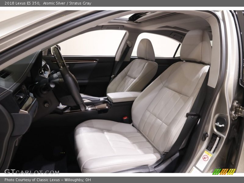 Atomic Silver / Stratus Gray 2018 Lexus ES 350