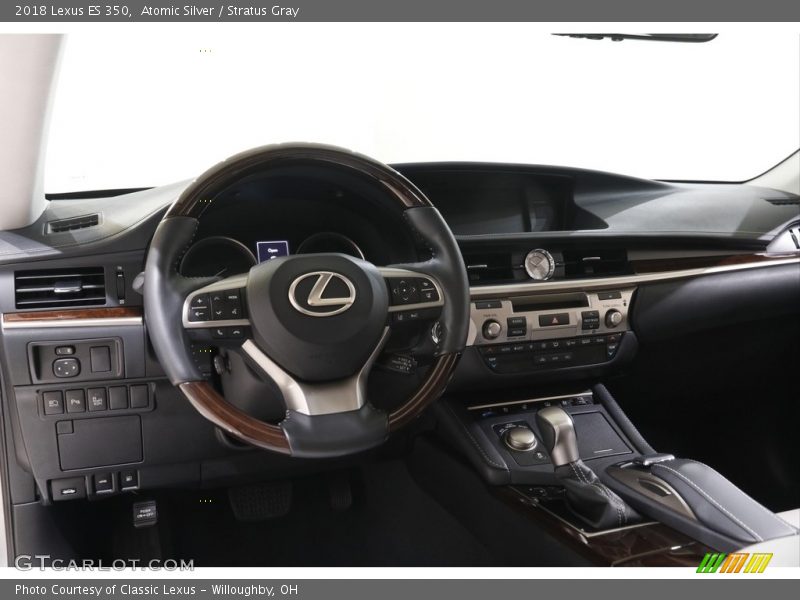 Atomic Silver / Stratus Gray 2018 Lexus ES 350