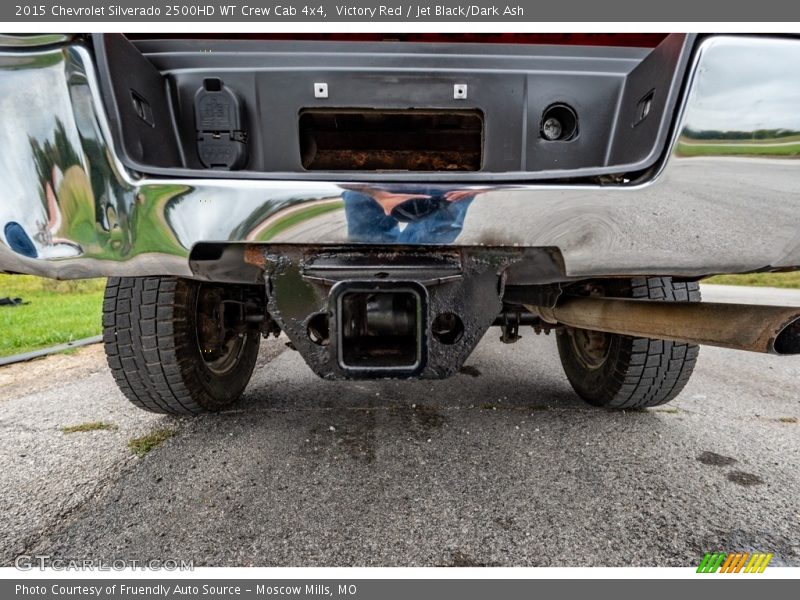 Victory Red / Jet Black/Dark Ash 2015 Chevrolet Silverado 2500HD WT Crew Cab 4x4