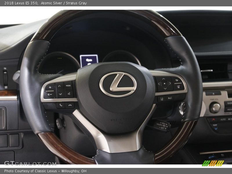 Atomic Silver / Stratus Gray 2018 Lexus ES 350