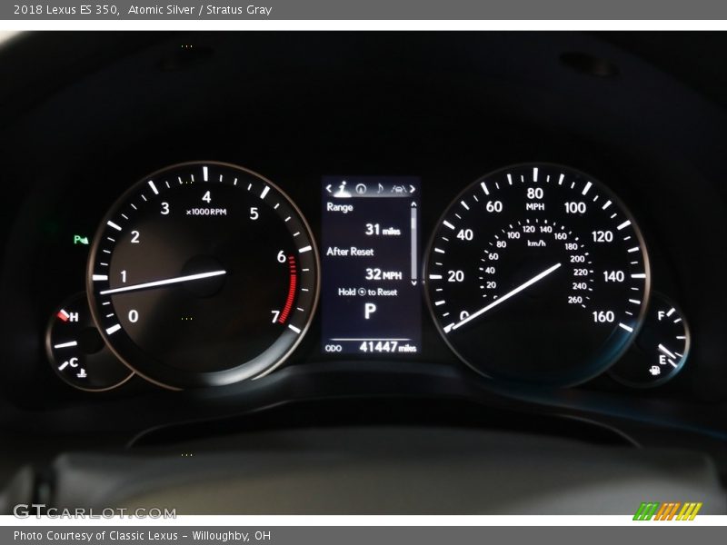 Atomic Silver / Stratus Gray 2018 Lexus ES 350