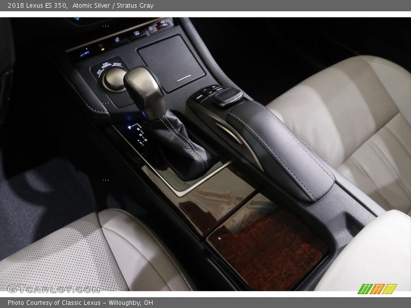 Atomic Silver / Stratus Gray 2018 Lexus ES 350