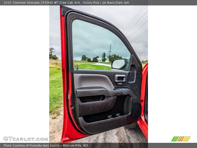 Victory Red / Jet Black/Dark Ash 2015 Chevrolet Silverado 2500HD WT Crew Cab 4x4