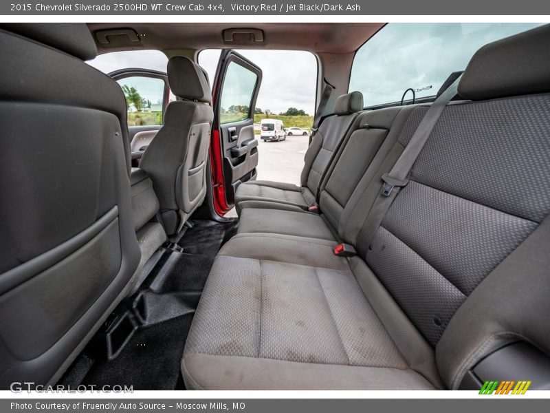 Victory Red / Jet Black/Dark Ash 2015 Chevrolet Silverado 2500HD WT Crew Cab 4x4