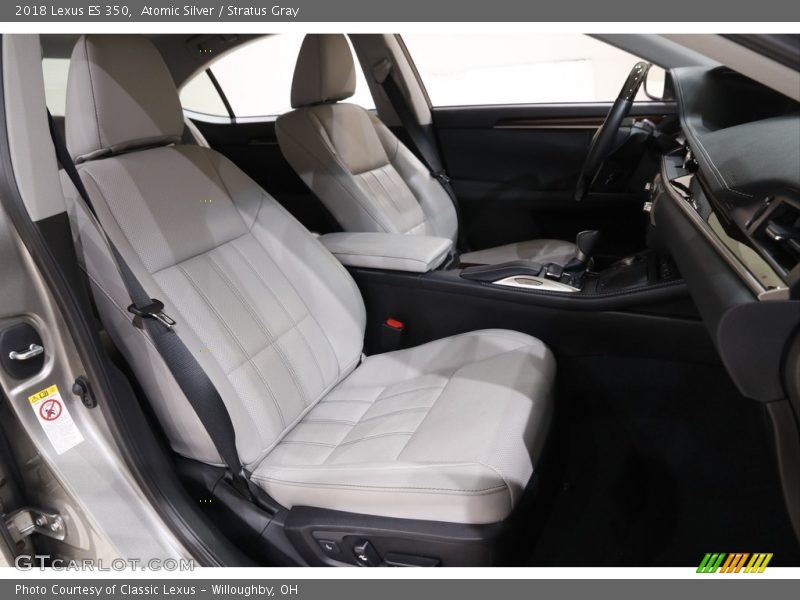 Atomic Silver / Stratus Gray 2018 Lexus ES 350