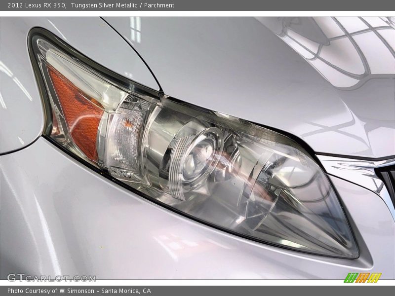 Tungsten Silver Metallic / Parchment 2012 Lexus RX 350