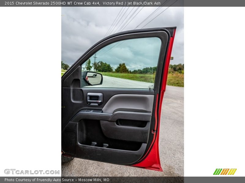 Victory Red / Jet Black/Dark Ash 2015 Chevrolet Silverado 2500HD WT Crew Cab 4x4