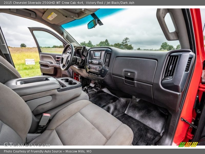 Victory Red / Jet Black/Dark Ash 2015 Chevrolet Silverado 2500HD WT Crew Cab 4x4