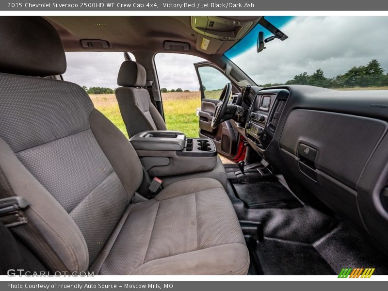 Victory Red / Jet Black/Dark Ash 2015 Chevrolet Silverado 2500HD WT Crew Cab 4x4