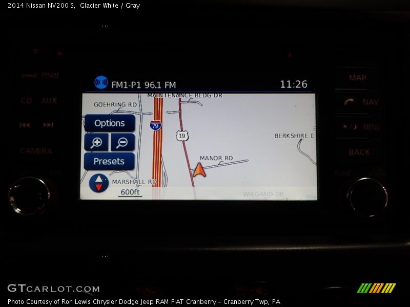 Glacier White / Gray 2014 Nissan NV200 S