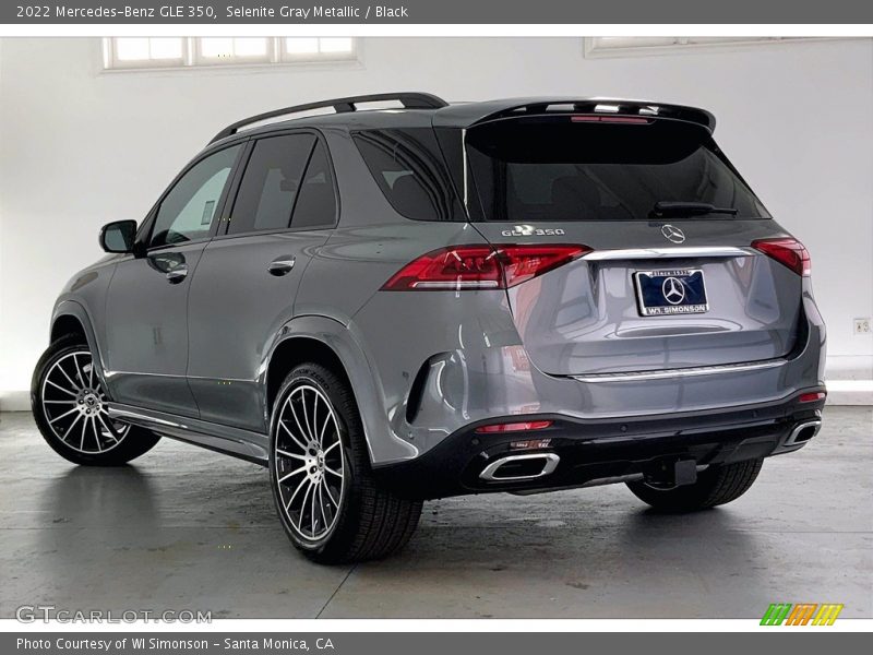 Selenite Gray Metallic / Black 2022 Mercedes-Benz GLE 350