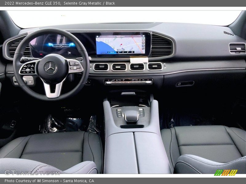 Selenite Gray Metallic / Black 2022 Mercedes-Benz GLE 350