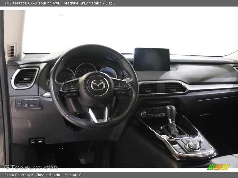 Machine Gray Metallic / Black 2020 Mazda CX-9 Touring AWD