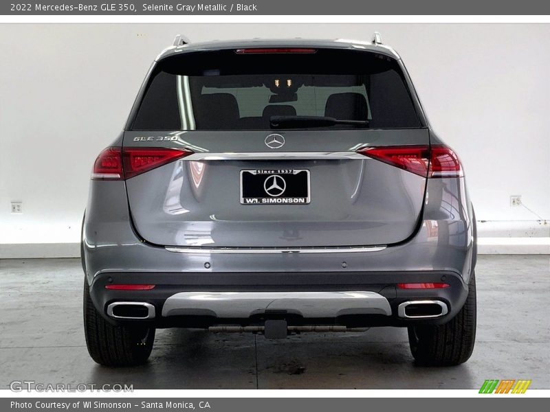 Selenite Gray Metallic / Black 2022 Mercedes-Benz GLE 350