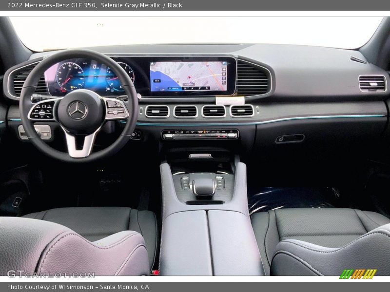 Dashboard of 2022 GLE 350