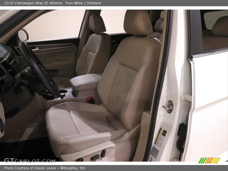 Pure White / Shetland 2018 Volkswagen Atlas SE 4Motion