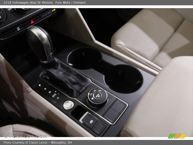 Pure White / Shetland 2018 Volkswagen Atlas SE 4Motion