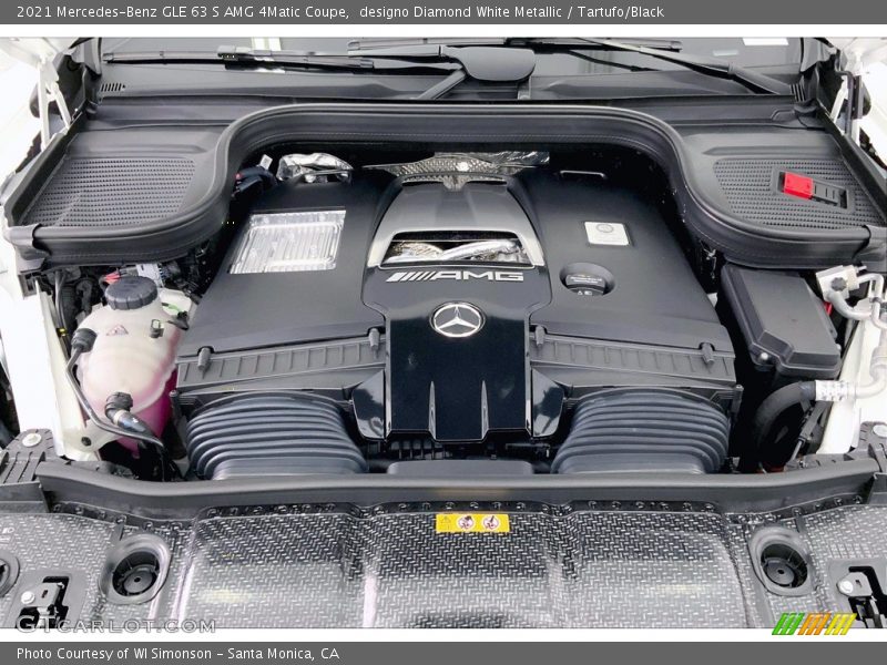  2021 GLE 63 S AMG 4Matic Coupe Engine - 4.0 Liter DI biturbo DOHC 32-Valve VVT V8