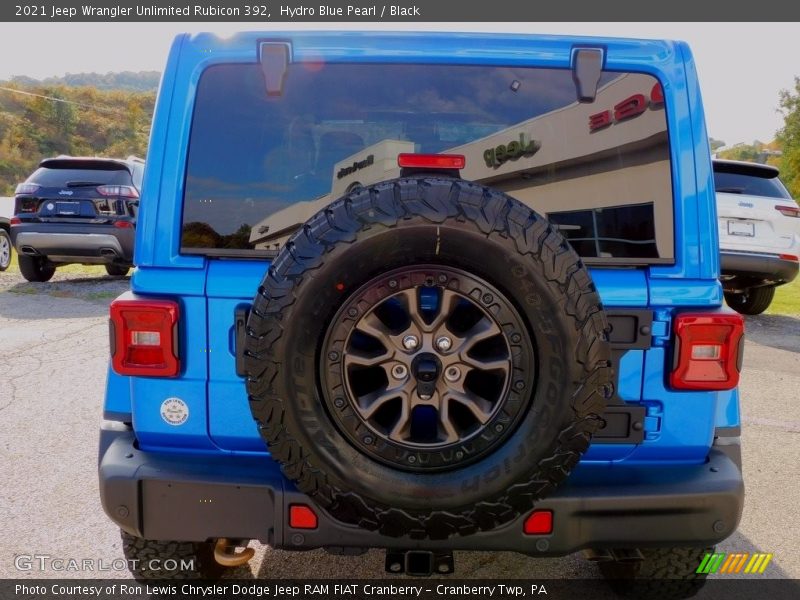 Hydro Blue Pearl / Black 2021 Jeep Wrangler Unlimited Rubicon 392