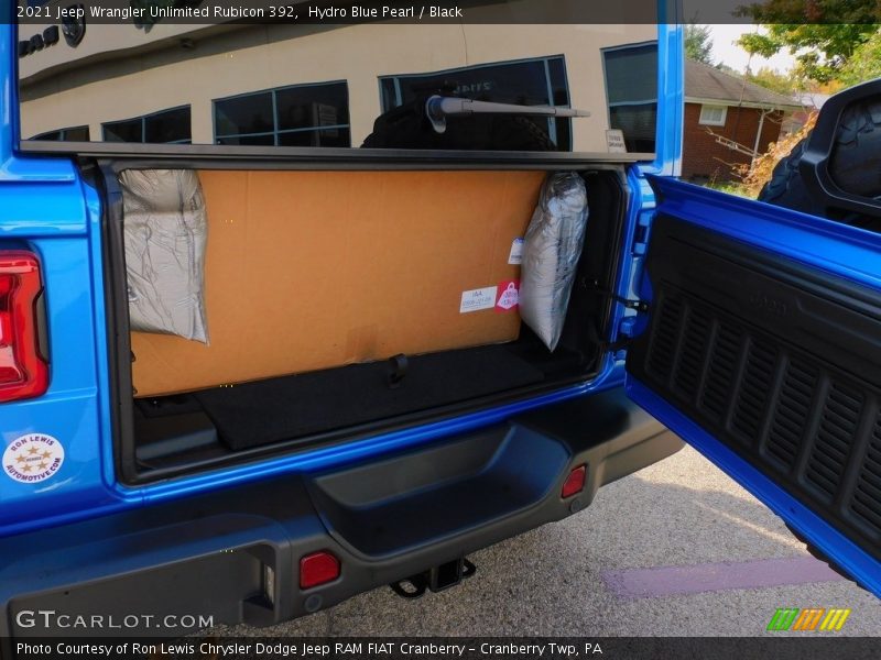 Hydro Blue Pearl / Black 2021 Jeep Wrangler Unlimited Rubicon 392