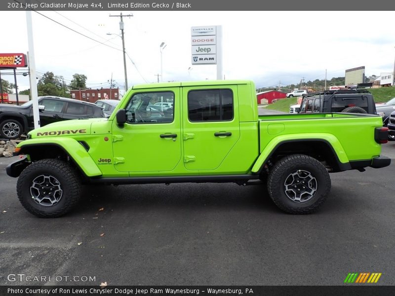 Limited Edition Gecko / Black 2021 Jeep Gladiator Mojave 4x4