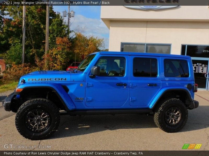  2021 Wrangler Unlimited Rubicon 392 Hydro Blue Pearl