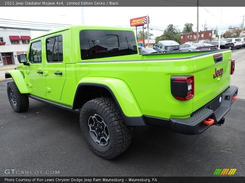 Limited Edition Gecko / Black 2021 Jeep Gladiator Mojave 4x4