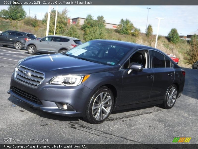 Carbide Gray Metallic / Slate Black 2016 Subaru Legacy 2.5i
