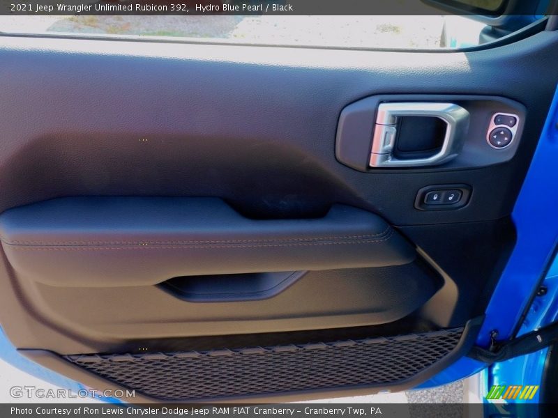 Hydro Blue Pearl / Black 2021 Jeep Wrangler Unlimited Rubicon 392