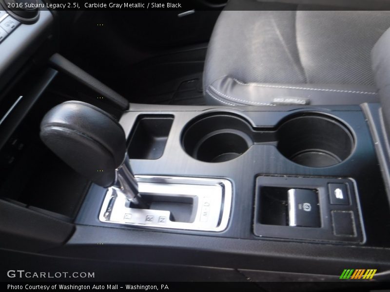 Carbide Gray Metallic / Slate Black 2016 Subaru Legacy 2.5i