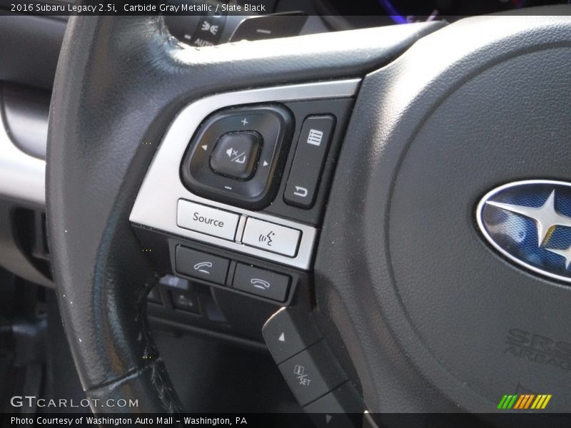  2016 Legacy 2.5i Steering Wheel