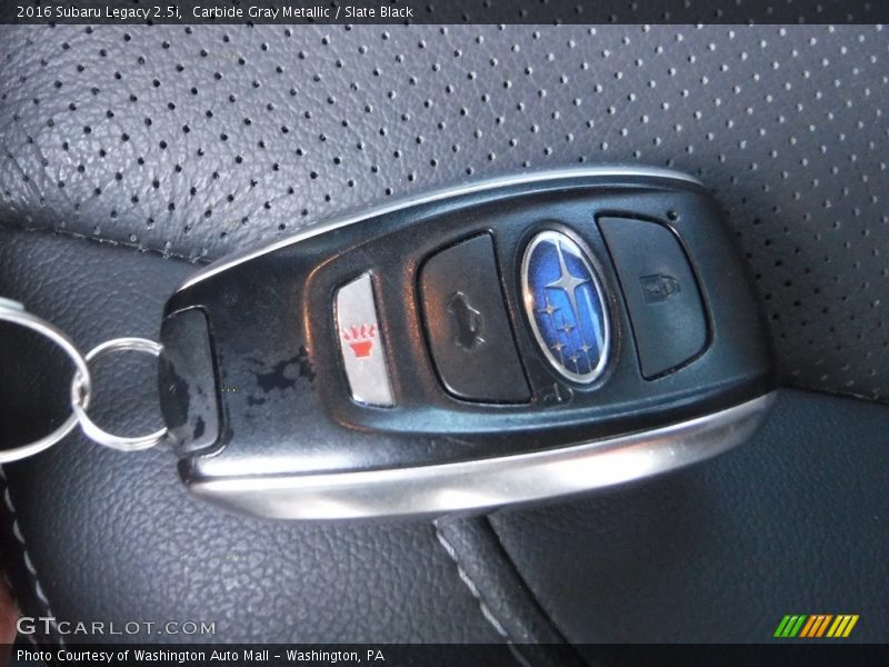 Keys of 2016 Legacy 2.5i
