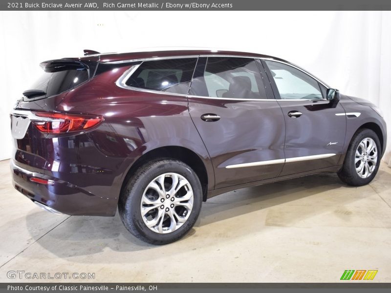 Rich Garnet Metallic / Ebony w/Ebony Accents 2021 Buick Enclave Avenir AWD