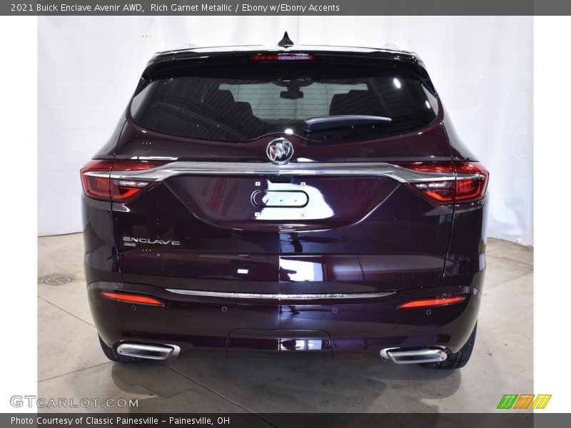Rich Garnet Metallic / Ebony w/Ebony Accents 2021 Buick Enclave Avenir AWD