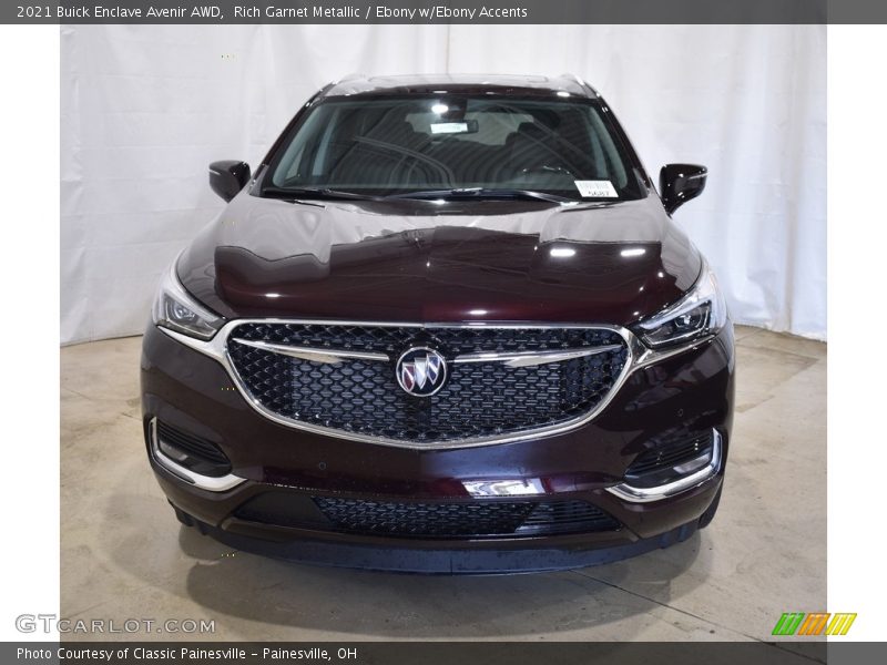 Rich Garnet Metallic / Ebony w/Ebony Accents 2021 Buick Enclave Avenir AWD