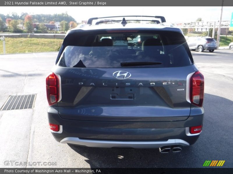 Steel Graphite / Beige 2021 Hyundai Palisade Limited AWD