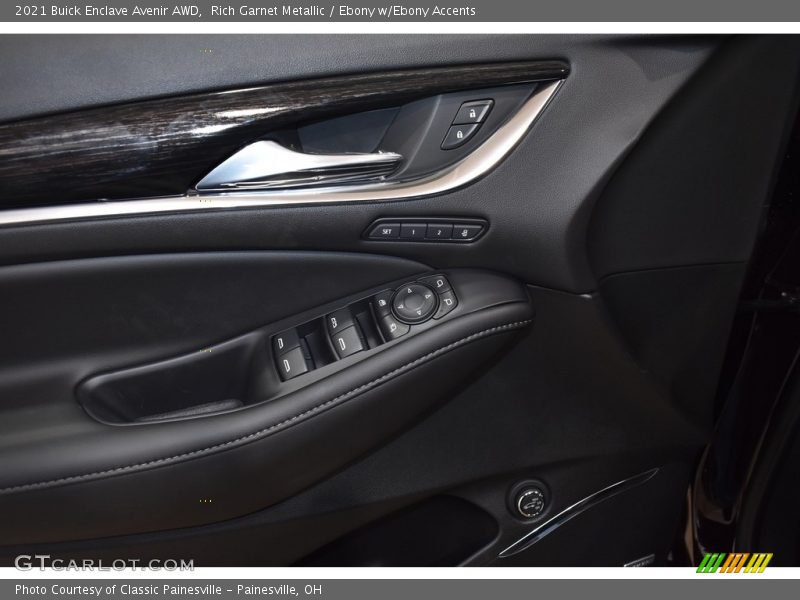 Rich Garnet Metallic / Ebony w/Ebony Accents 2021 Buick Enclave Avenir AWD