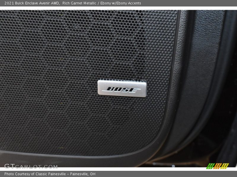 Rich Garnet Metallic / Ebony w/Ebony Accents 2021 Buick Enclave Avenir AWD