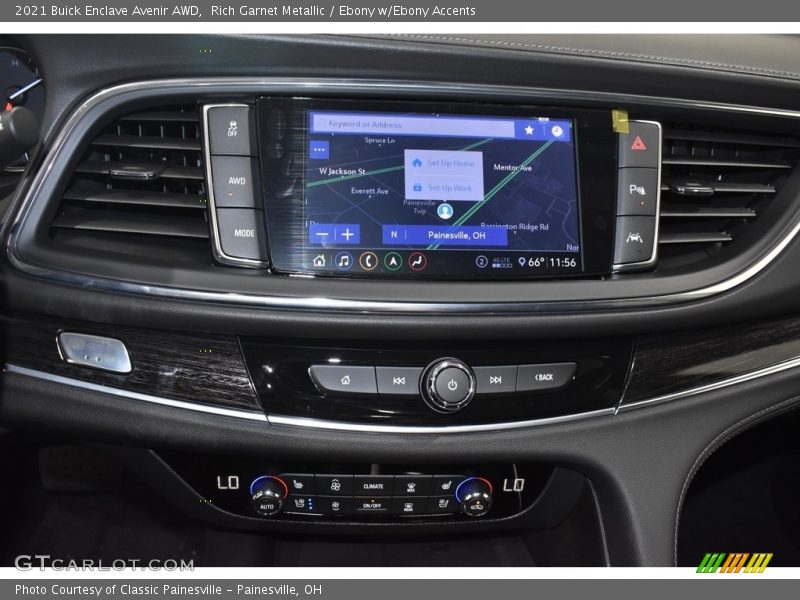 Rich Garnet Metallic / Ebony w/Ebony Accents 2021 Buick Enclave Avenir AWD