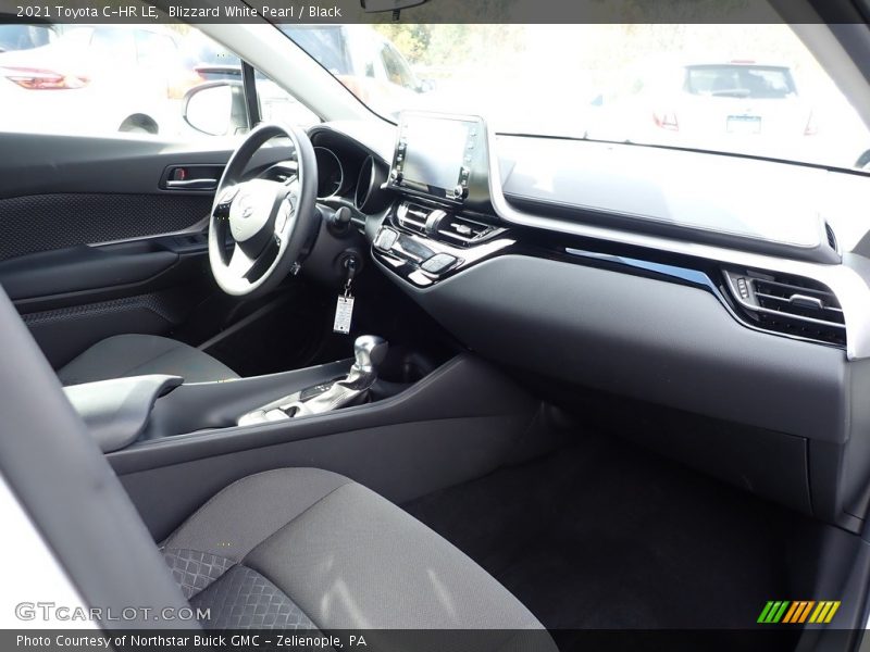 Blizzard White Pearl / Black 2021 Toyota C-HR LE