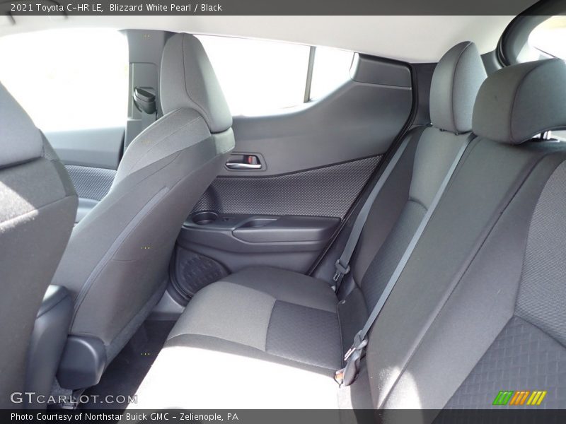 Blizzard White Pearl / Black 2021 Toyota C-HR LE