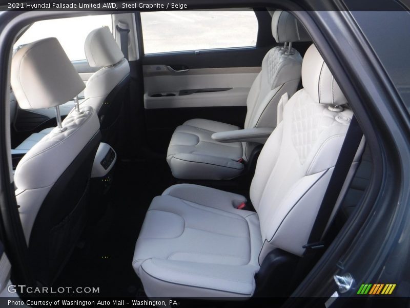 Steel Graphite / Beige 2021 Hyundai Palisade Limited AWD