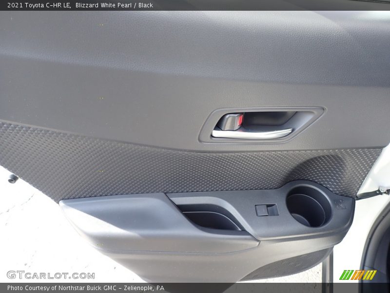 Blizzard White Pearl / Black 2021 Toyota C-HR LE
