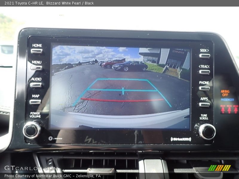 Blizzard White Pearl / Black 2021 Toyota C-HR LE