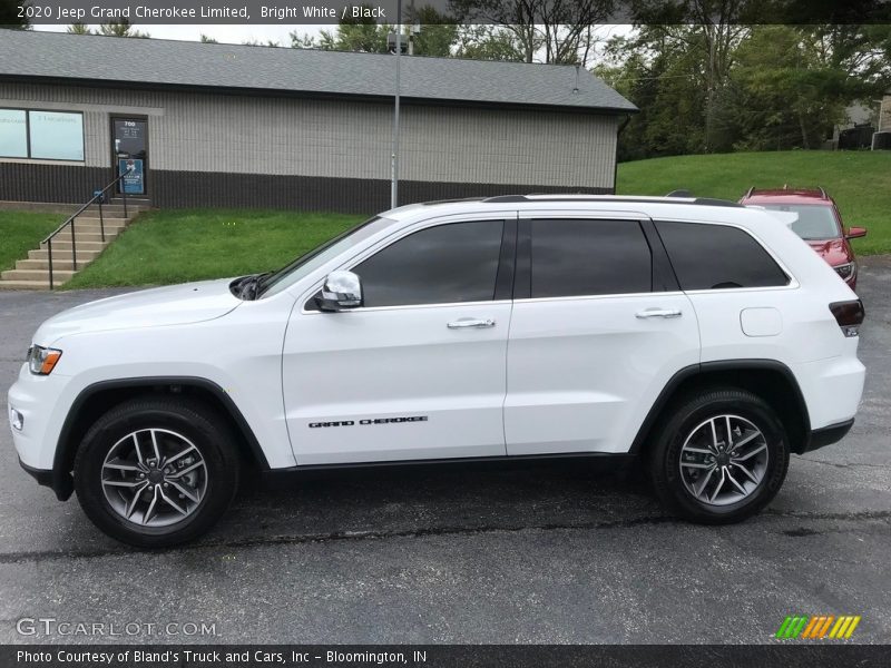 Bright White / Black 2020 Jeep Grand Cherokee Limited