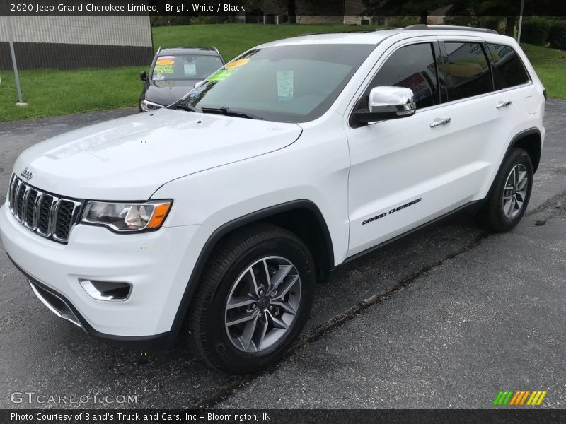 Bright White / Black 2020 Jeep Grand Cherokee Limited