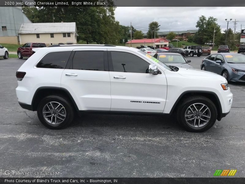 Bright White / Black 2020 Jeep Grand Cherokee Limited