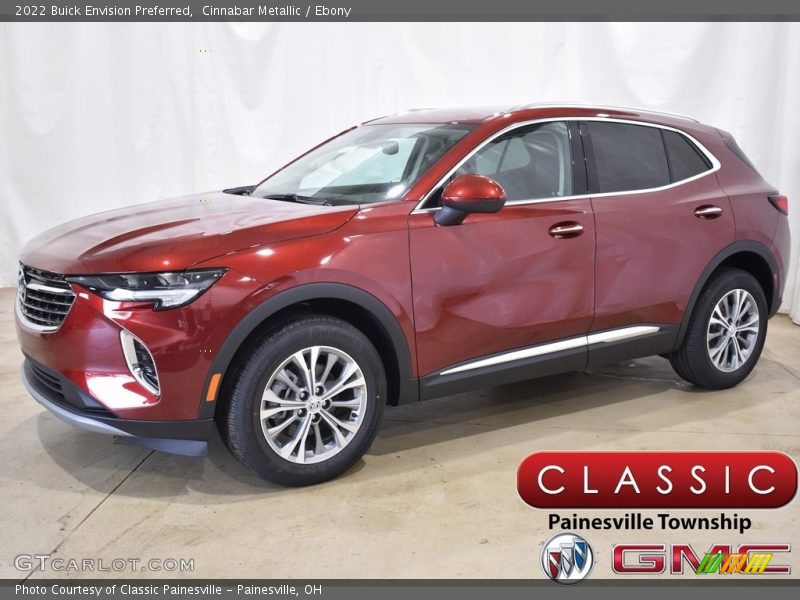 Cinnabar Metallic / Ebony 2022 Buick Envision Preferred