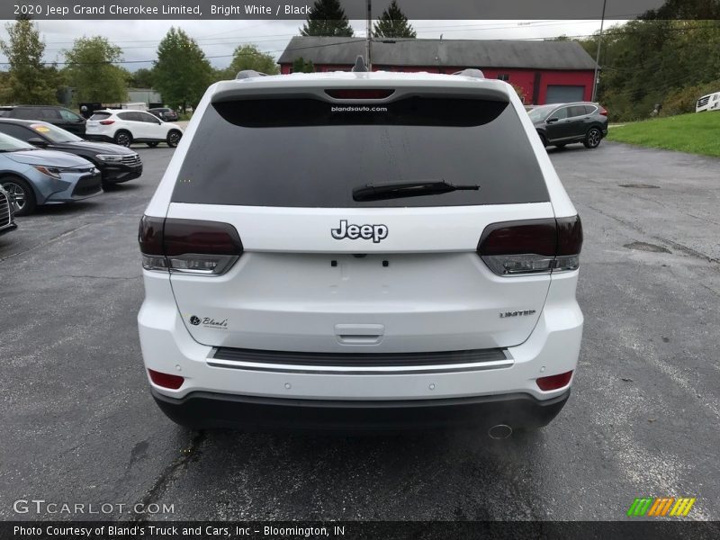 Bright White / Black 2020 Jeep Grand Cherokee Limited
