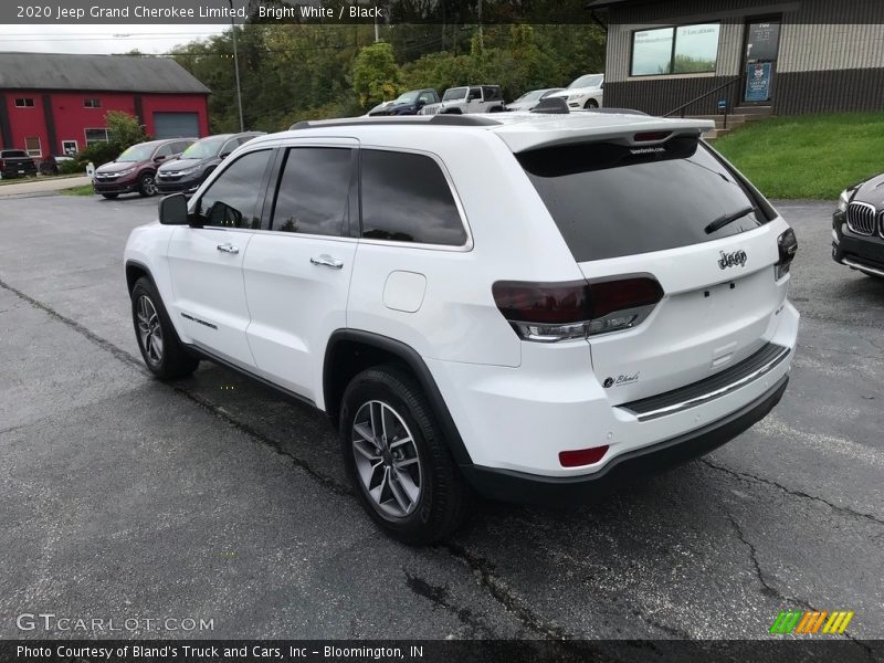 Bright White / Black 2020 Jeep Grand Cherokee Limited